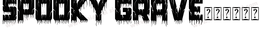 Spooky Grave字体转换